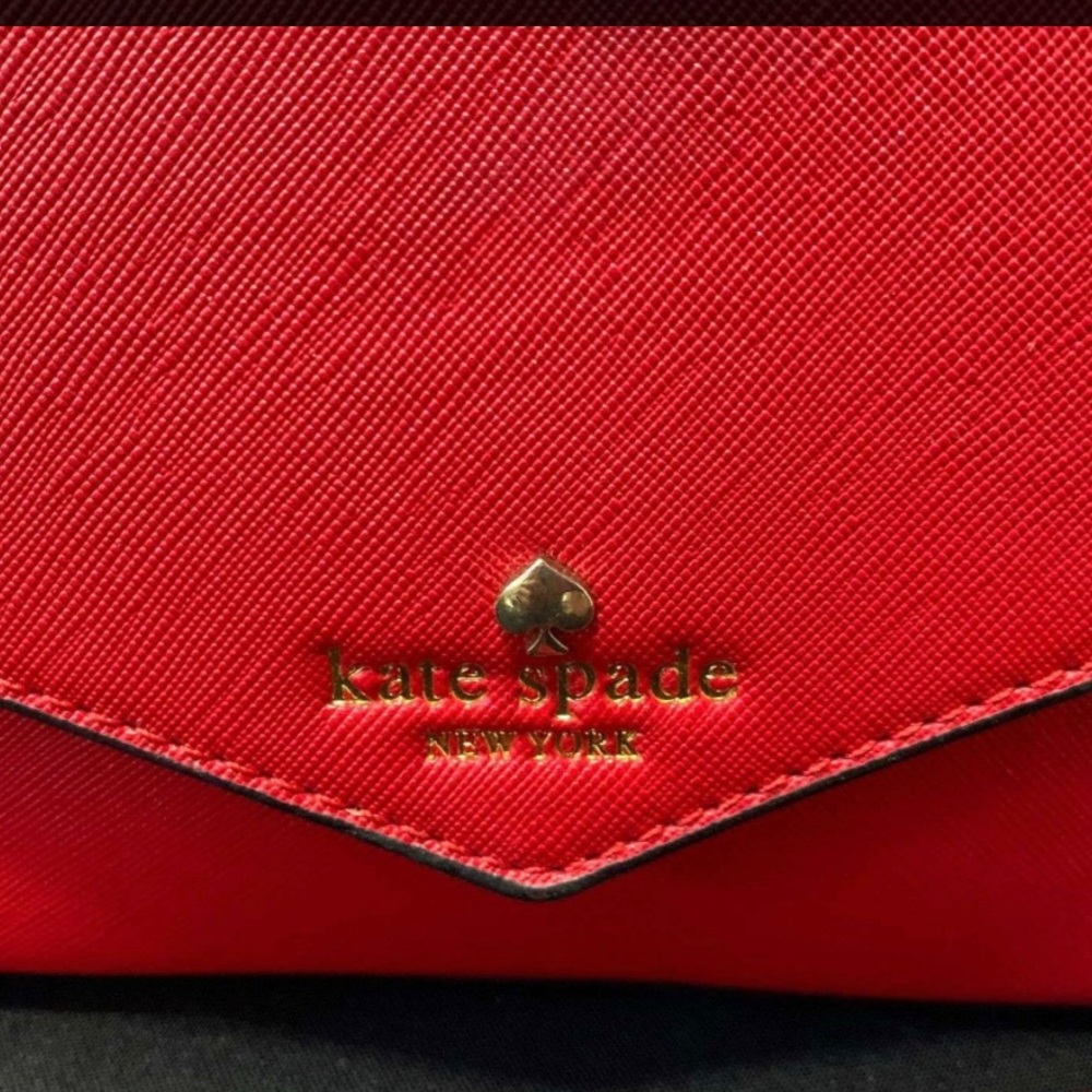 Kate Spade ♠️ Red Crossbody Purse